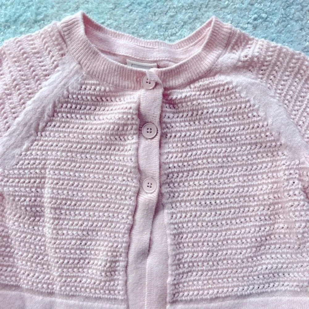 Baby Gap Pink Knit Cardigan - Size 12-18 Months